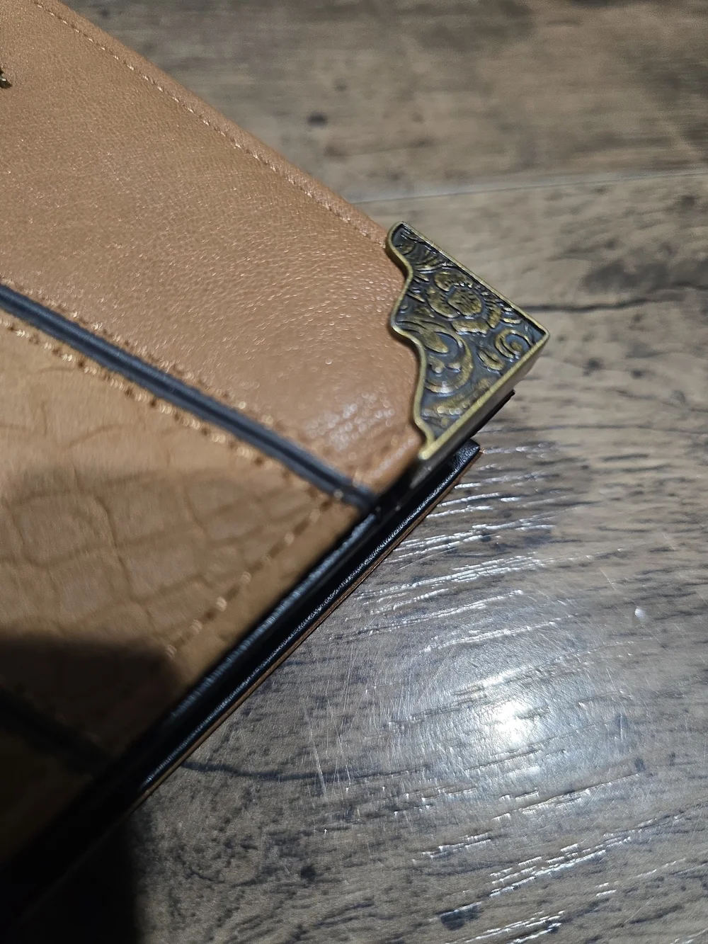 Joan Zip Around Bifold Wallet - Wheat